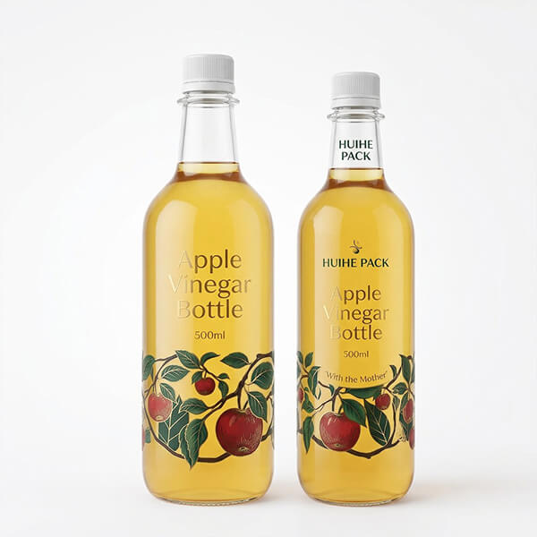 Round Vinegar Bottle