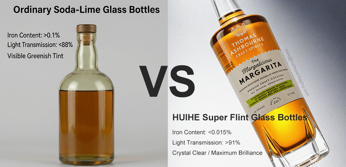 sodalime VS huihe super flint glass