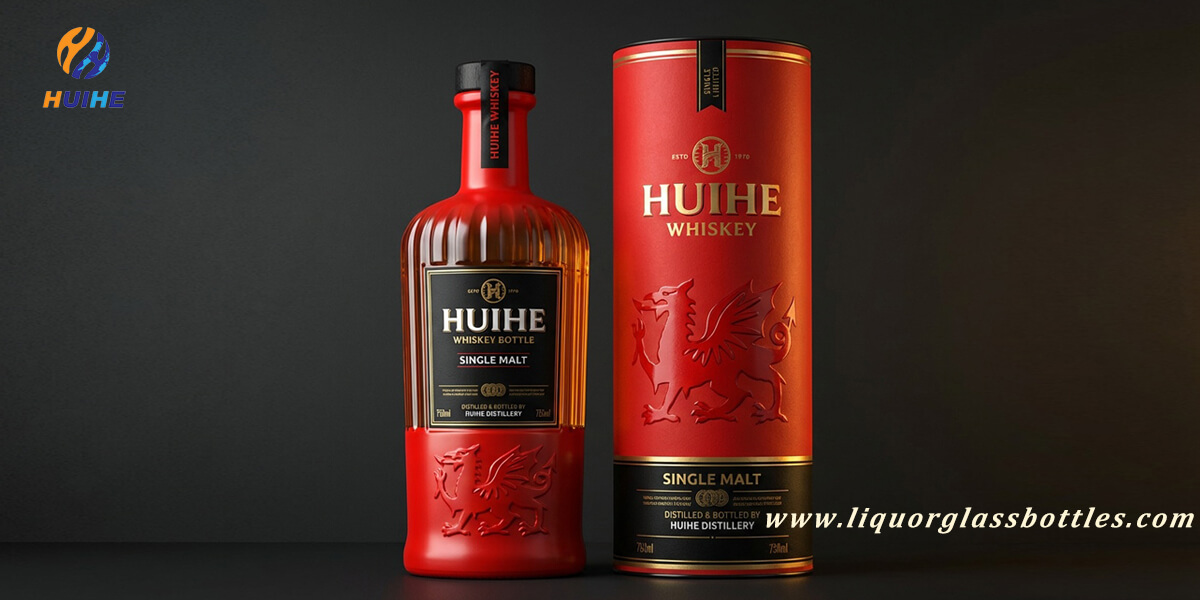 HUIHE red liquor bottle supplier