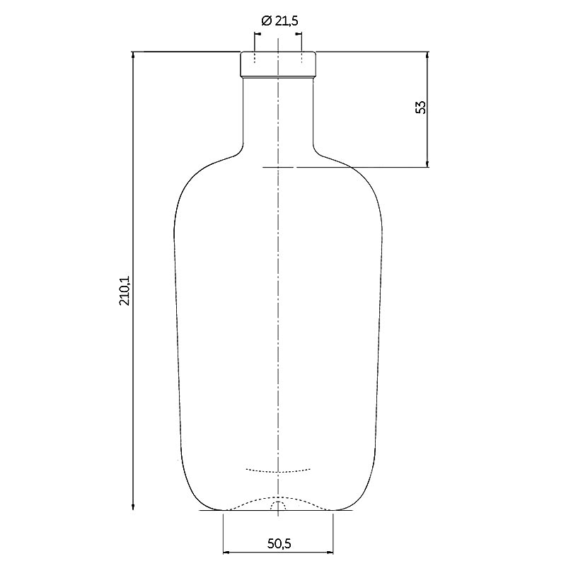 375ml glass sumo bottle (9)