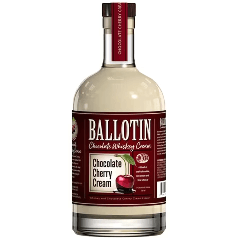 750ml Ballotin Chocolate Cherry Cream bottle