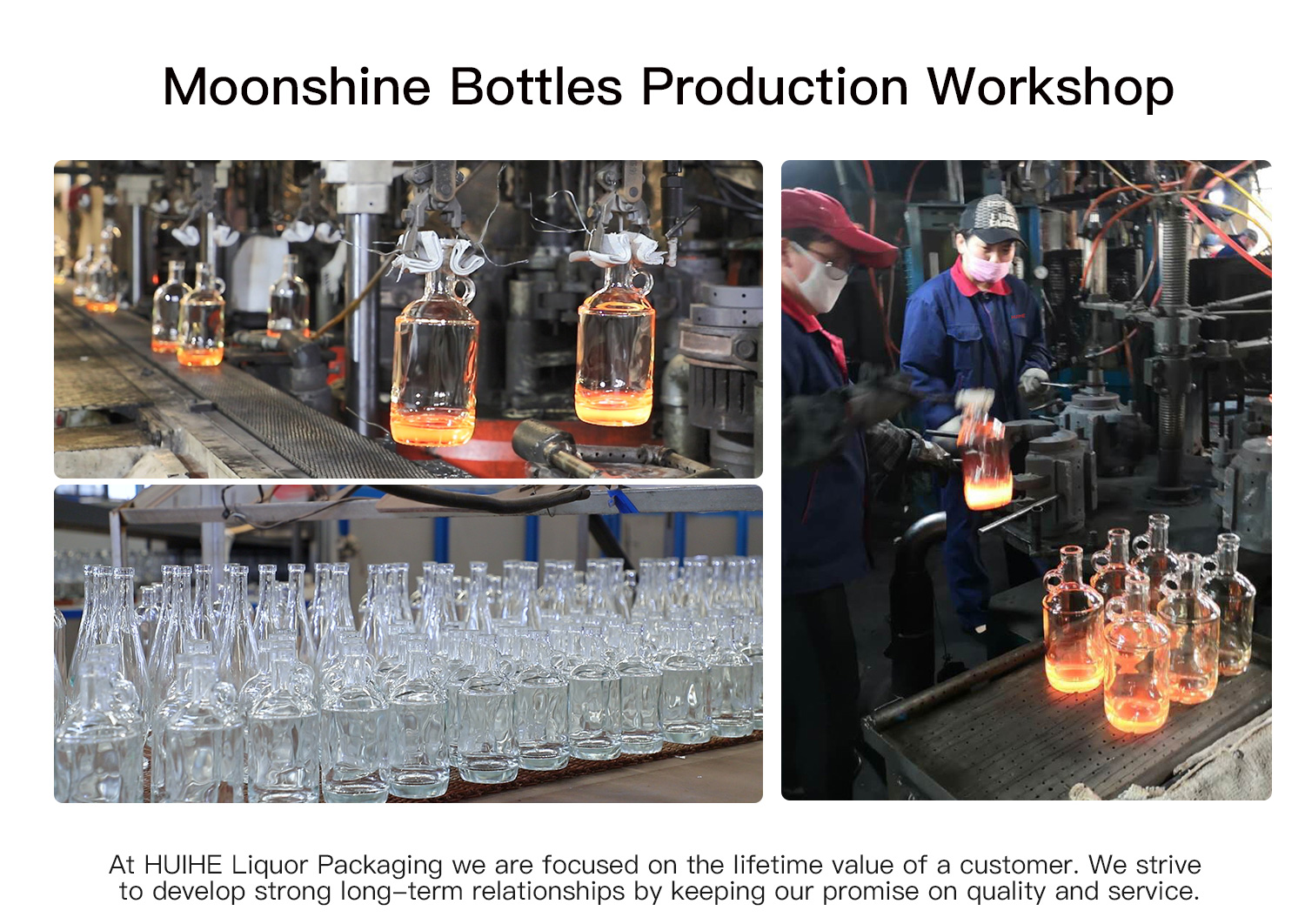 moonshine spirit glass bottle