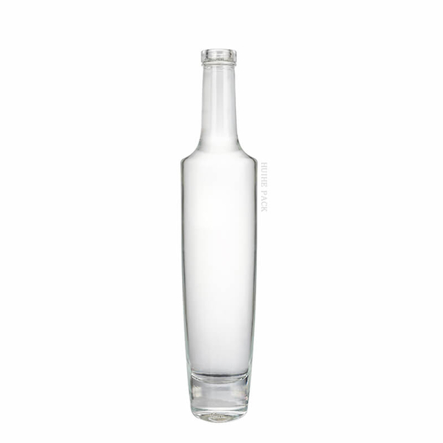 Streamlined Elegant Elongated Cylinder Liquor Bottle