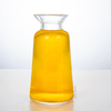 Flared Neck Wide-mouth Tapered Glass Liquor Bottle