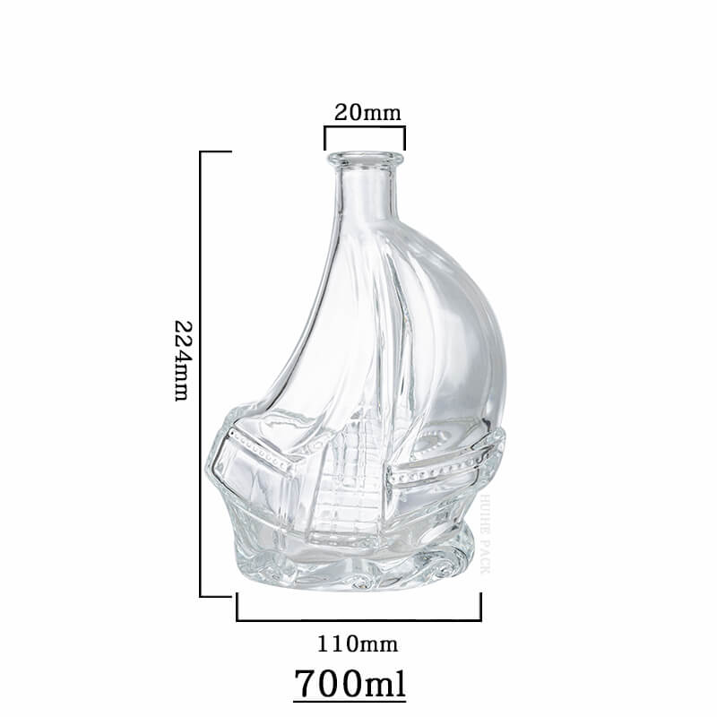 Sailing Ship Liquor Bottle-capacity