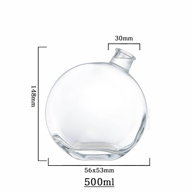 Spherical Liquor Bottle-capacity