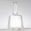 Trapezoidal-body Long Slim Neck 750ml Glass Liquor Bottle