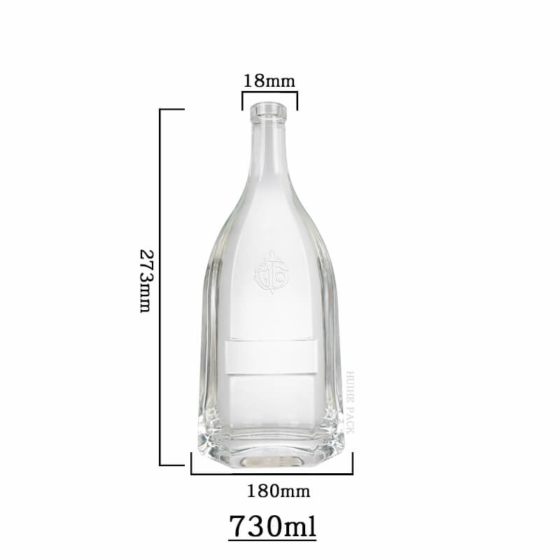 curved body flat liquor bottle-capacity