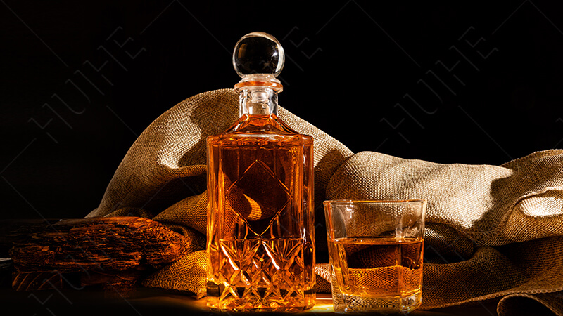 vodka vs whiskey-glass whisky decanter