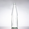 875ML Clear Glass Orange Apple Juice Bottle with Crown Cap