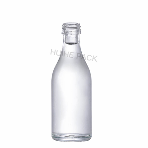 Bulk 50ml Round Clear Flint Glass Little Bottles of Alcohol