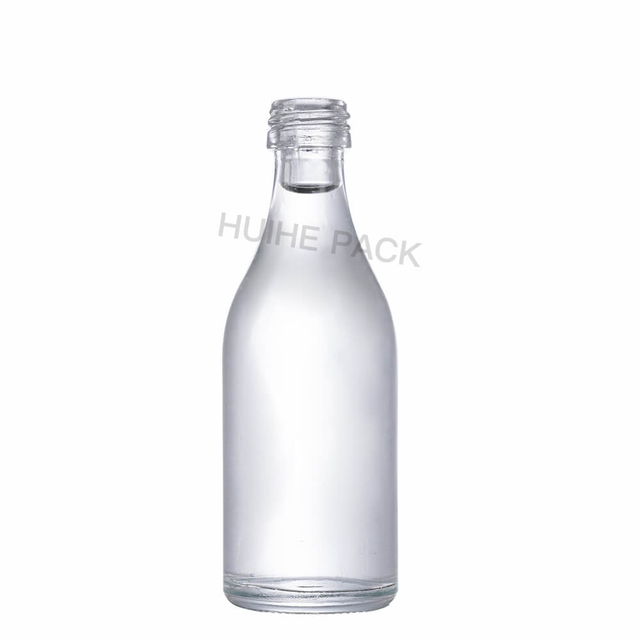 Bulk 50ml Round Clear Flint Glass Little Bottles of Alcohol