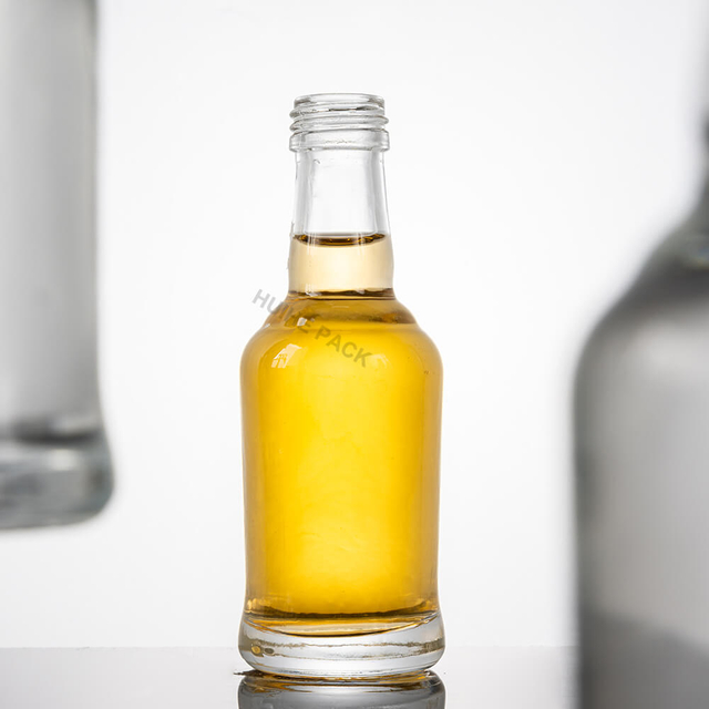 50ml Bulk High-end Clear Glass Small Whiskey Bottles