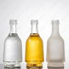 50ml Clear Frosted Glass Little Bottles of Alcohol with Screw Cap