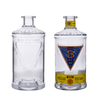 Distillerie 3 lacs Engraved Glass Spirits bottle