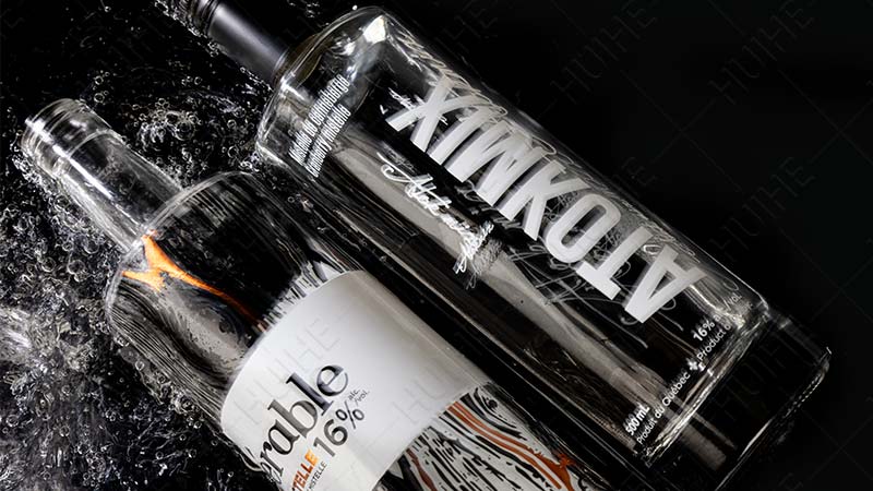 Different Glass Vodka Bottle Sizes - 75cl vodka bottle