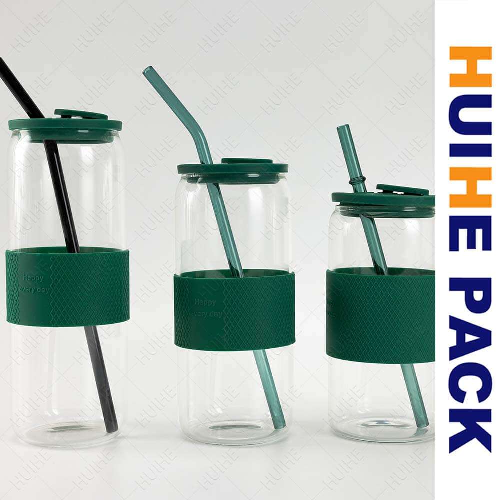 borosilicate glass drink bottle (1)