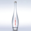 High-end 450ml Transparent Glass Mineral Water Bottle 