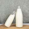 Bulk Cylinder Food-grade Glass Dairy Bottle for Milk Tea Yogurt