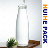 Food-grade 500ml Cylinder Clear Glass Coffee Milk Beverage Bottle