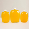 100ml 250ml 350ml 500ml Flat Fruit Juice Glass Bottles