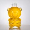 Bear Shape Clear Glass Liquor Bottle 500ml Mead Bottle