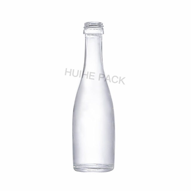 50ml Round Clear Flint Glass Mini Tequila Bottles