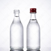 Bulk 50ml Round Clear Flint Glass Little Bottles of Alcohol
