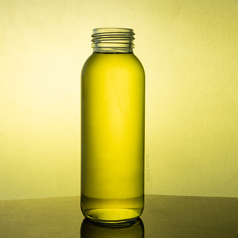 320ml 450ml glass beverage bottle wide mouth (2)