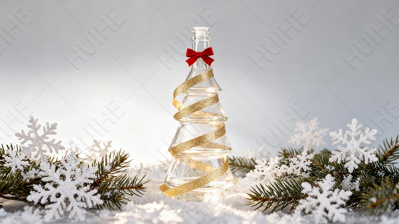5 Types of Christmas Liquor Bottles - christmas tree shaped liquor bottle