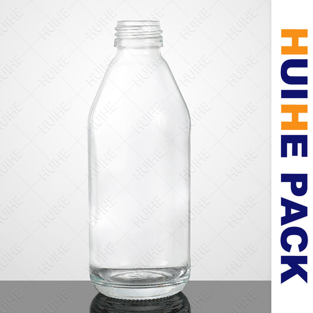 Garrafa de bebida de vidro Kombuch&aacute; de leite l&aacute;cteo de 250ml