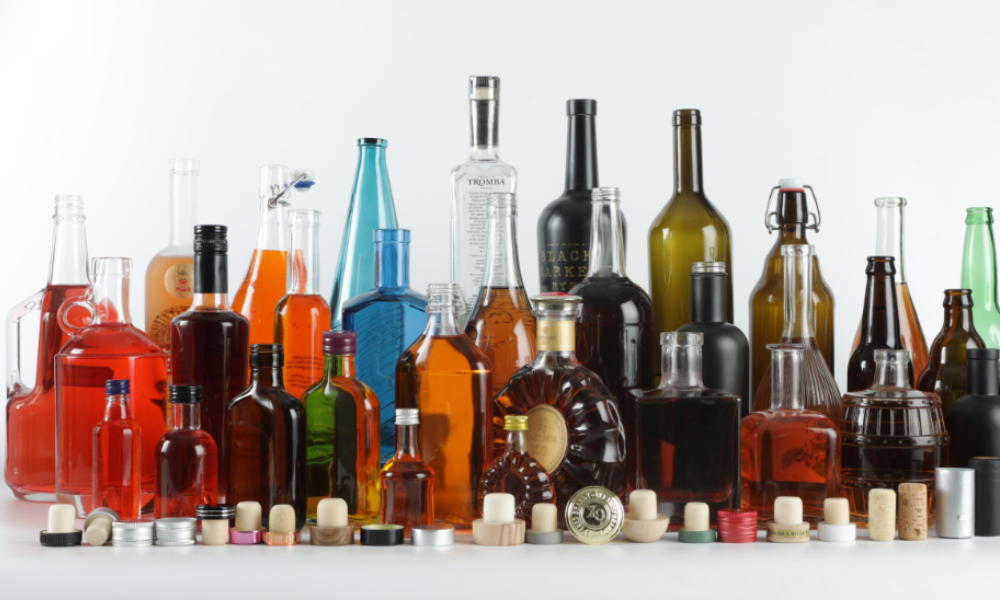 liquor glass bottle wholesale