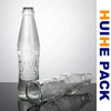250ml Textured Glass Carbonated Beverage Bottle with Crown Cap