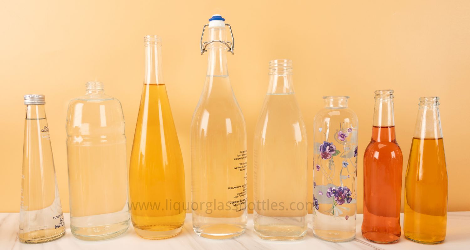 beverage glass bottles