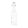 Transparent 1000ml Swing Top Sparkling Water Glass Bottle