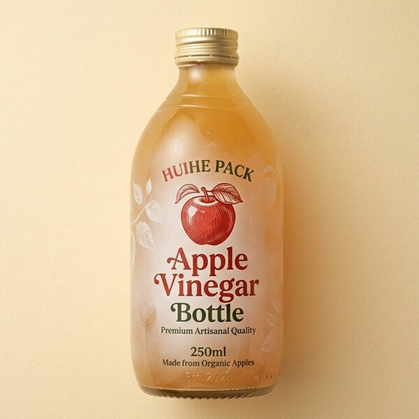 250ml Apple Vinegar Glass Packaging