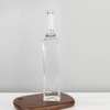 700ml Square Elongated Form Glass Spirits Bottle with Elegant Curves