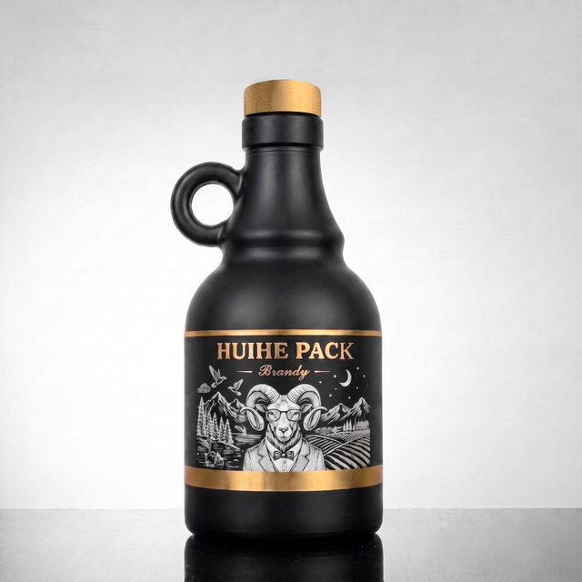 500ml Moonshine Jug Spirits Bottle with Custom Cork