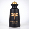 Flared Neck Wide-mouth Tapered Glass Liquor Bottle