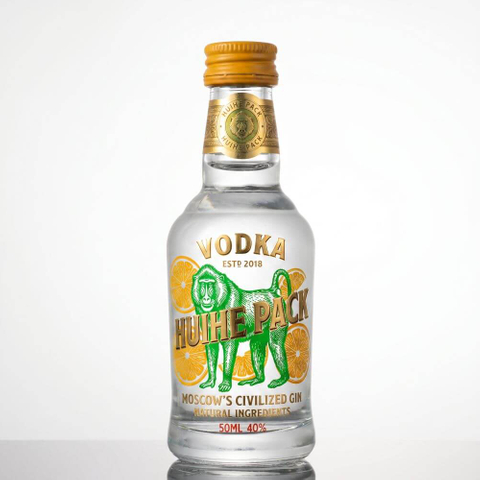 50ml Bulk High-end Clear Glass Small Whiskey Bottles