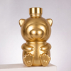 Bear Shape Clear Glass Liquor Bottle 500ml Mead Bottle