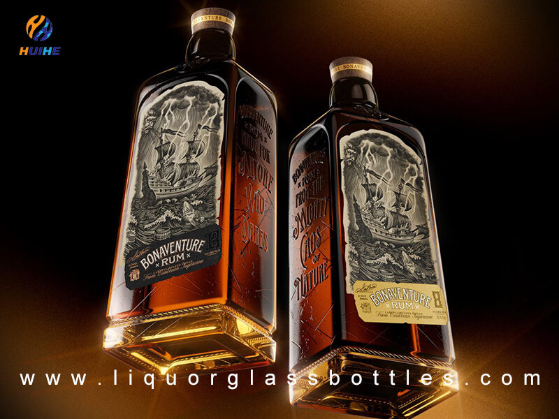 custom wholesale spirits glass bottles from China.jpg