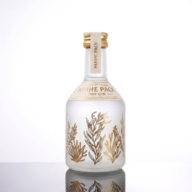 50ml Lone Neck Clear Flint Glass Small Alcohol Bottles Bulk